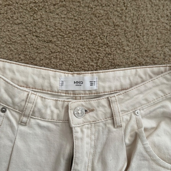 mango ecru balloon jeans - Picture 3 of 3